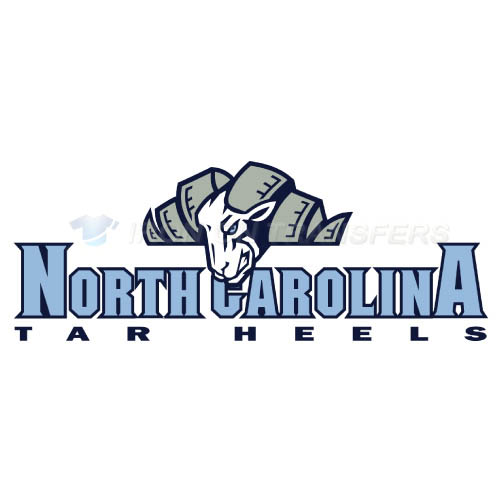 North Carolina Tar Heels Logo T-shirts Iron On Transfers N5525 - Click Image to Close